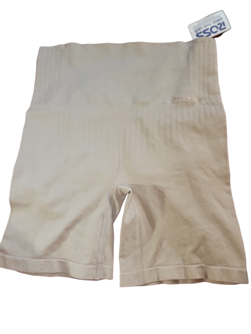 Danskin Nude color High-Waist Shaping Shorts Sz XL New